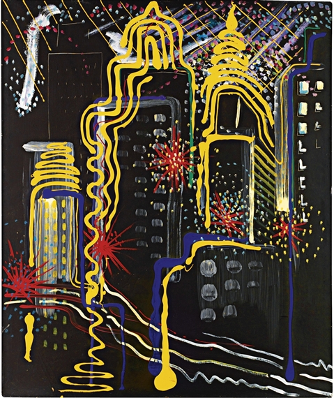 Stadtbild II (City Painting II) by Sigmar Polke, 1968