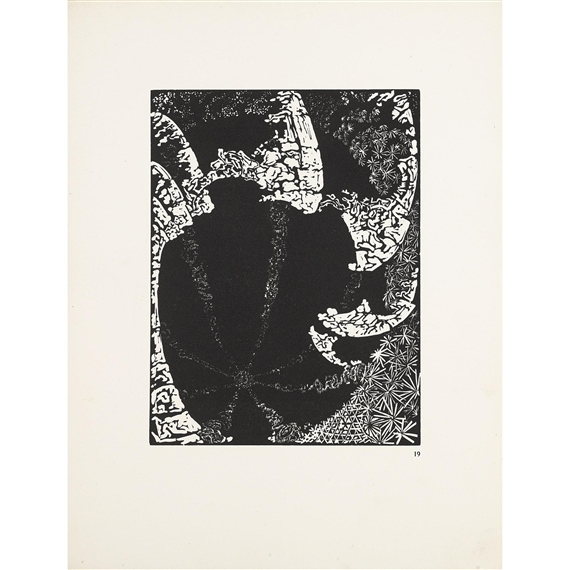 Four Tales of White and Black: a set of 26 prints (ČTYŘI PŘÍBĚHY BÍLÉ AČERNÉ: SOUBOR DVACETI ŠESTI GRAFICKÝCH LISTŮ)