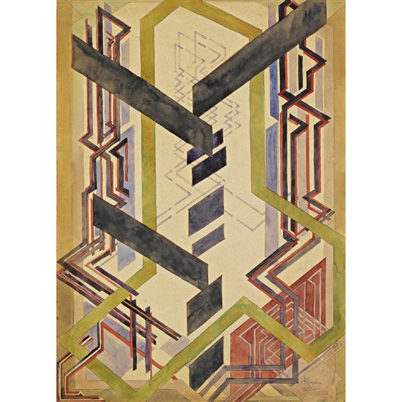 Étude pour Verticales