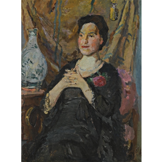 Lily Gesinus-Visser II (LILY GESINUS VISSER II) by Oskar Kokoschka, 1933