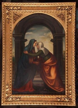 The Visitation of St Elizabeth to the Virgin Mary by Mariotto Albertinelli, 1503
