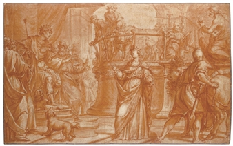 St. Lucy before the Magistrate - Fabrizio Boschi