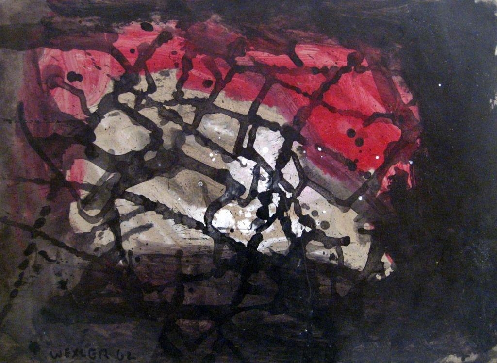 Artwork by Jacob Wexler, Composition, Made of Mixed media on paper