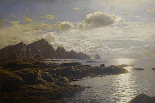 Crimean Coast by Karl Paul Themistocles von Eckenbrecher, 1912