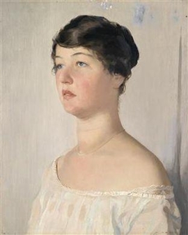 Portrait of a Lady - Jan Koppay