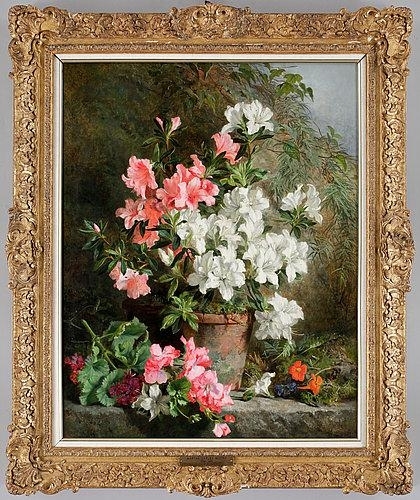Azaleas by Martha Darlay Mutrie
