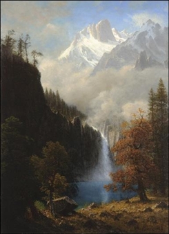Lander's Peak, Wyoming - Albert Bierstadt