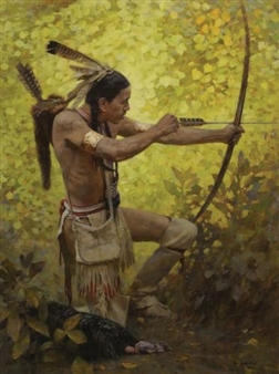 Z.S. Liang | Lakota Warchief | MutualArt