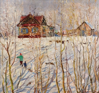 Le début du printemps - Chakirzian Moukhamedzianov