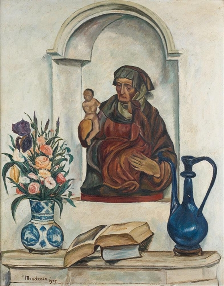Niche à la Madone by Simon Mondzain, 1927