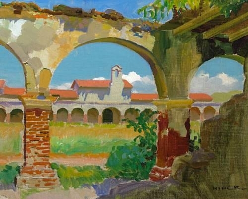 Arthur Grover Rider | Mission cloisters | MutualArt