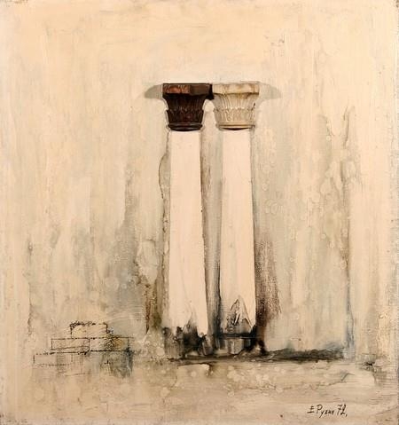 Evgeny Rukhin | Two Columns (1972) | MutualArt