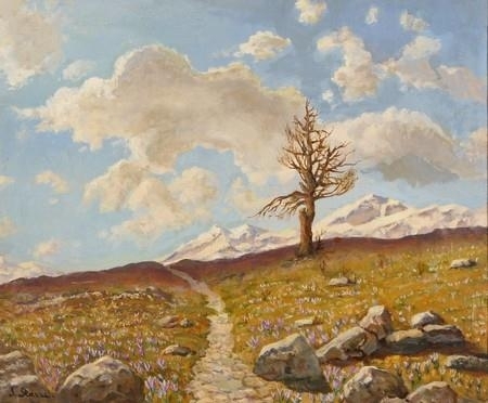 In the Alps by Serge Agababian Sedrac