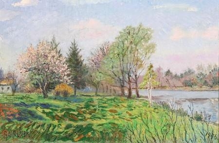 Spring by David Burliuk, 1946