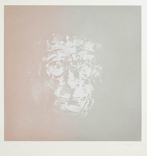 Louis Le Brocquy | STUDY TOWARDS A HEAD OF SAMUEL BECKETT | MutualArt