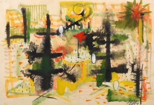 Composition by Hannah Höch, 1965