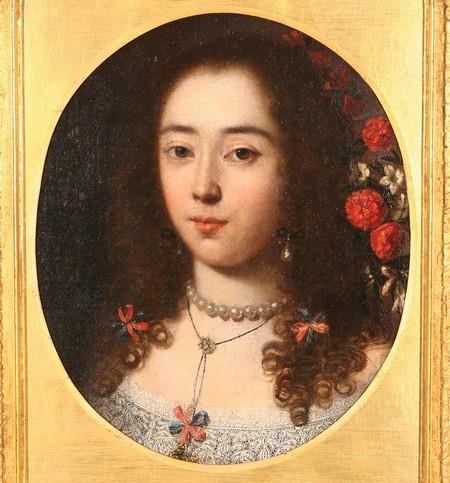 Girl with a Pearl Necklace by Pier Francesco Cittadini