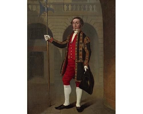 Portrait of an Edinburgh City Officer by John Myles