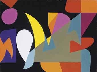 Coloured forms by Paul Rouillier, 1971