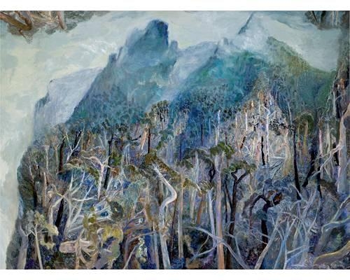 William Robinson | Nimbin Rocks in Fog (1996) | MutualArt