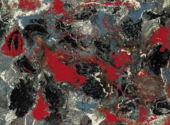 MATTER PAINTING by Ralph Balson, 1961