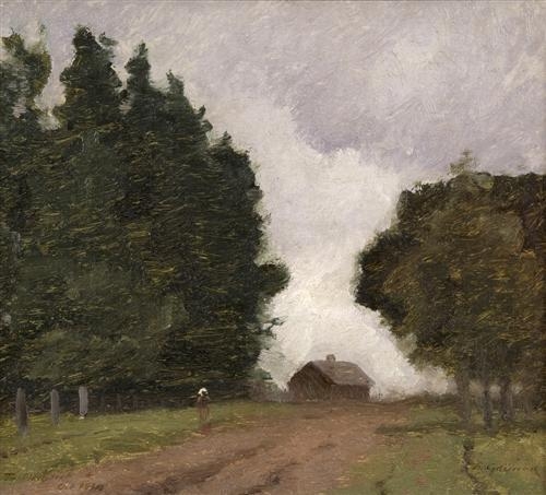 Untitled (Country Path) by Elioth Gruner, 1916
