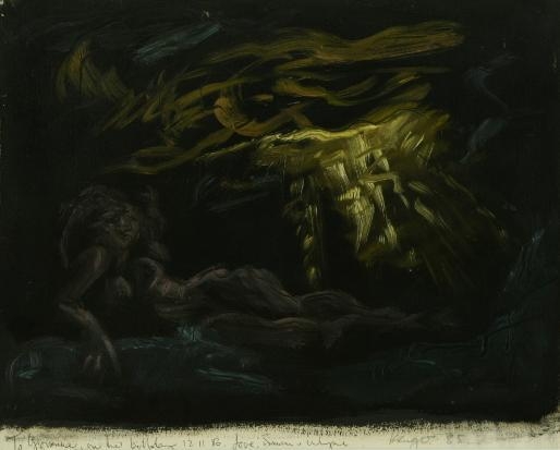 RECLINING NUDE by Braam Kruger, 1985