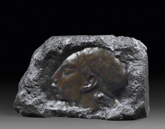 Profil de jeune homme by Léon Indenbaum, circa 1914