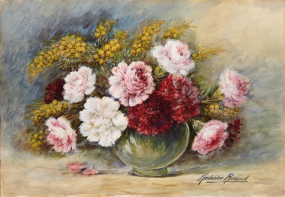 Bouquet de fleurs by Madeleine Renaud
