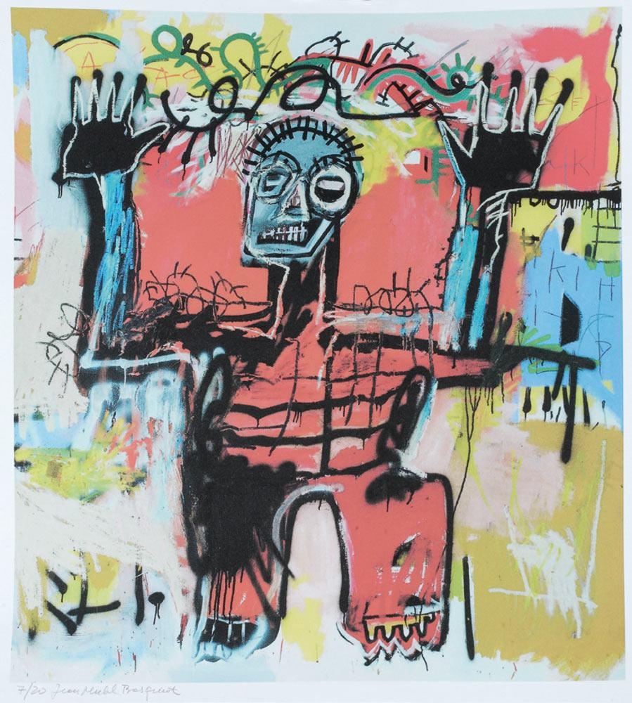 Jean-Michel Basquiat | Lithographie en couleur | MutualArt
