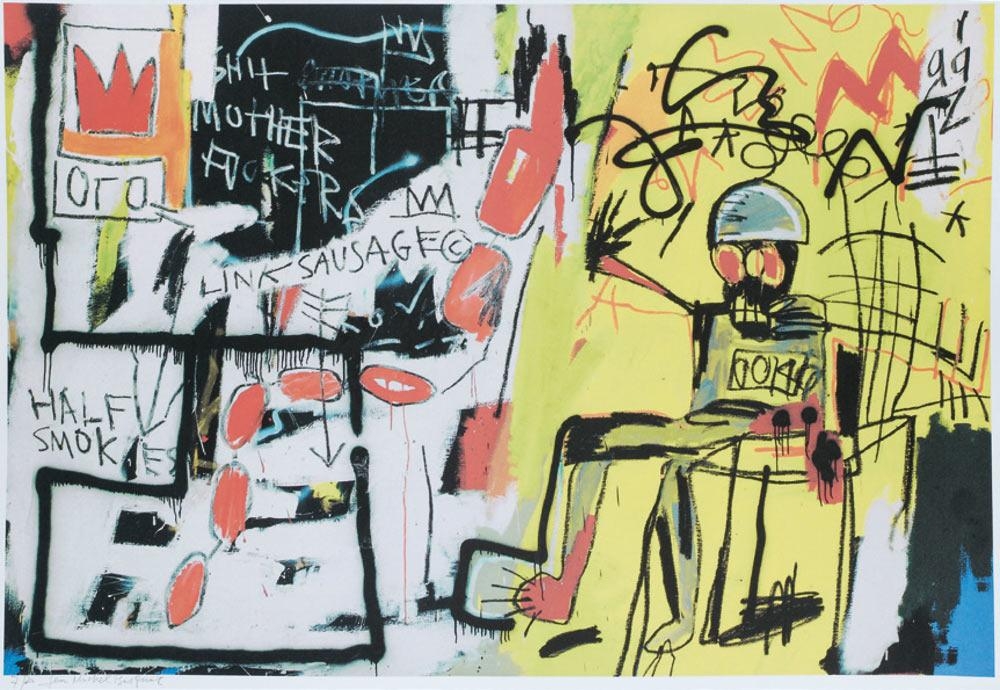 Jean MichelBasquiat | Lithographie en couleur | MutualArt