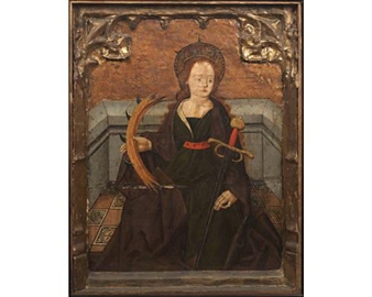 Saint Catherine of Alexandria - Pablo Vergos