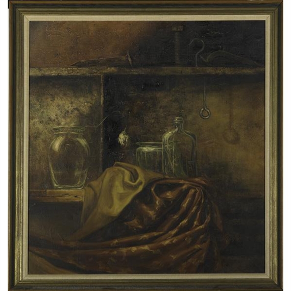 painting of a still life by Paul Gorka