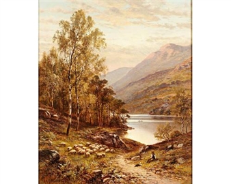 A view in Cumberland - Alfred Augustus Glendening, Sr.