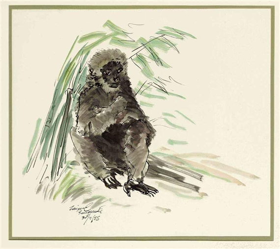 Rangamoti by Zainul Abedin, 1955