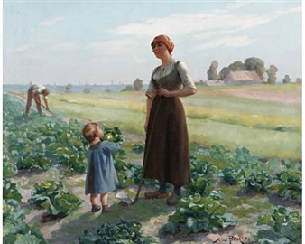 The lettuce patch - Aimé Perret