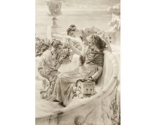 Fortune's Favourite - Pampered Happiness by Lawrence Alma-Tadema, 1895