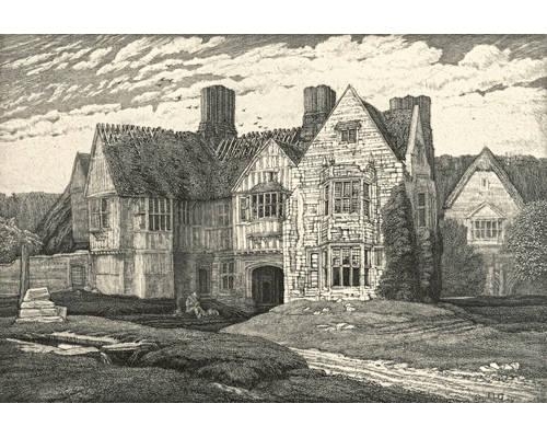 The Maypole Inn by Frederick Landseer Maur Griggs, 1929