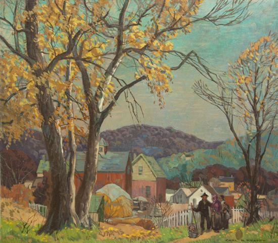 Ozark Village by Carl Krafft