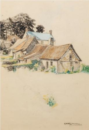 Country Cottages - Emily Hilda Nicholas