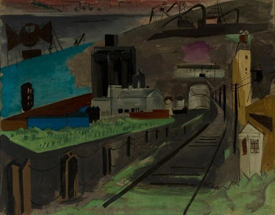 Industrial Landscape by John Deforest Stull