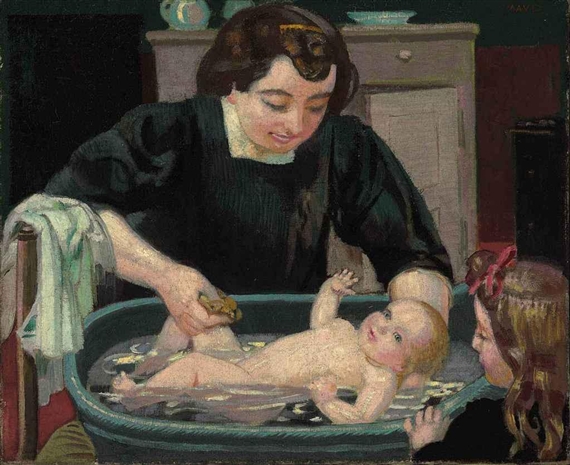 Le Bain (de Madeleine) by Maurice Denis, 1906