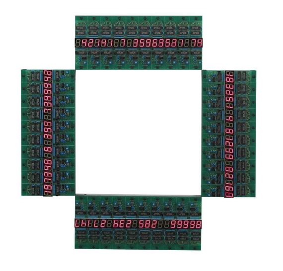 Opposite Square by Tatsuo Miyajima, 1991