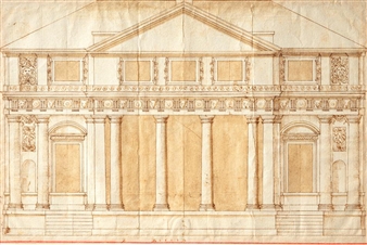 Exhibition provides rare opportunity to view drawings and texts by Andrea Palladio 