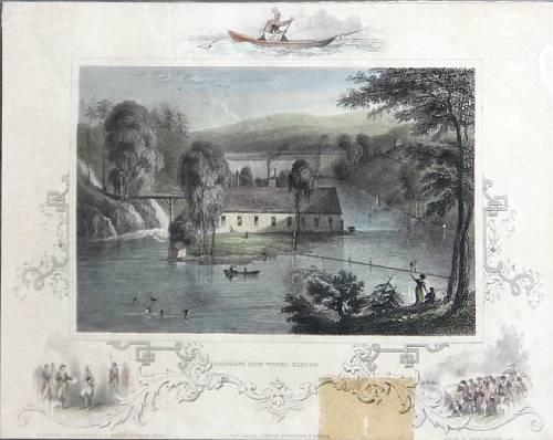 Barkley's Iron Works, Ulston by John Tallis, circa 1850