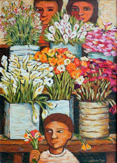 Bulaklak by Mario Parial, 1977