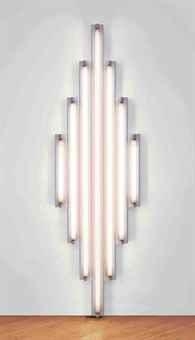 "monument" for V. Tatlin by Dan Flavin, 1967