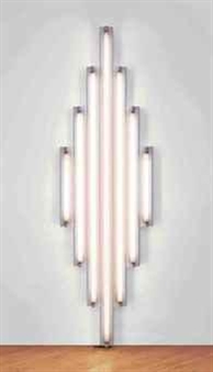 "monument" for V. Tatlin - Dan Flavin