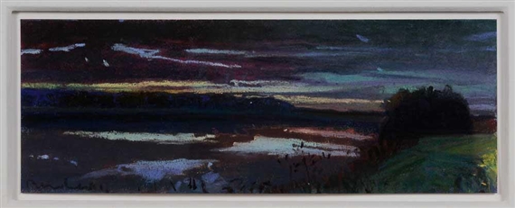 Study for Dark Mirror by Charles Basham, 1999