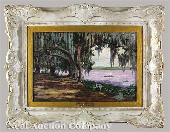 Bayou Boeuf, Louisiana by Charles Wellington Boyle